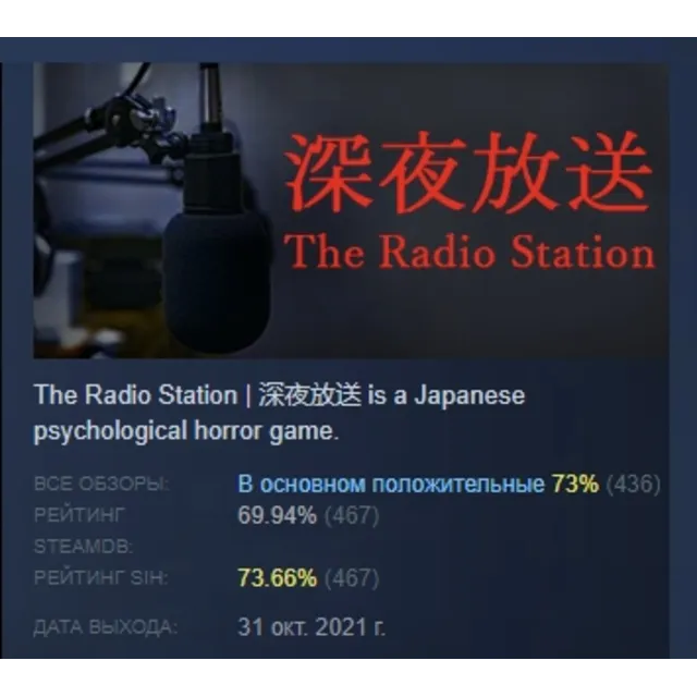 [Chilla's Art] The Radio Station | 深夜放送 АВТОДОСТАВКА STEAM GLOBAL МГНОВЕННО ЛИЦЕНЗИЯ