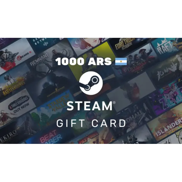 ✅Steam 1000 ARS (Аргентина) ✅ Мгновенно