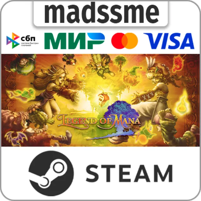 Legend of Mana * RU/KZ/СНГ/TR/AR * STEAM 🚀 АВТО