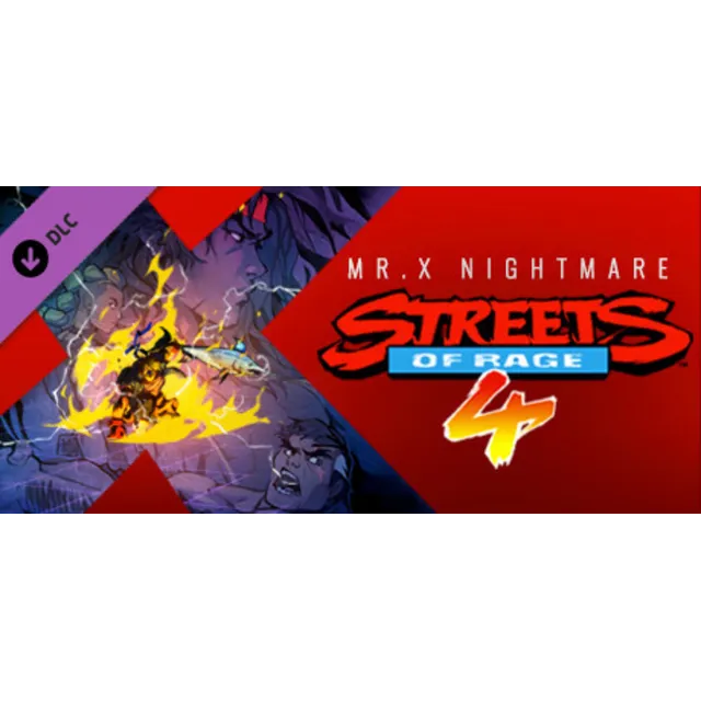 Streets Of Rage 4 - Mr. X Nightmare DLC - STEAM