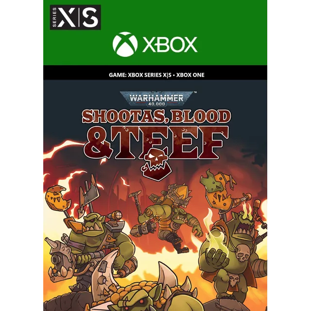 🎮💙🔥WARHAMMER 40,000: SHOOTAS, BLOOD &amp; TEEF XBOX🔑КЛЮЧ AR ЛИЦЕНЗИЯ🔥