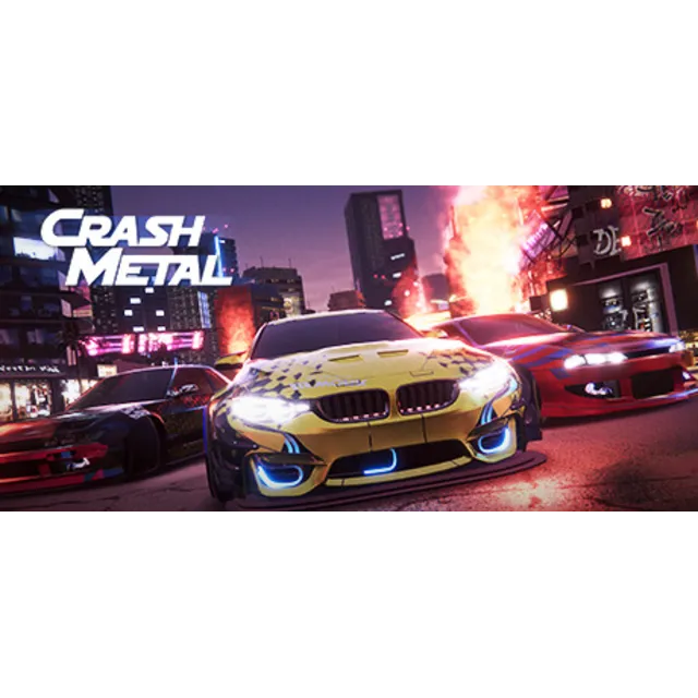 Crash Metal Cyberpunk STEAM KEY REGION FREE GLOBAL ROW