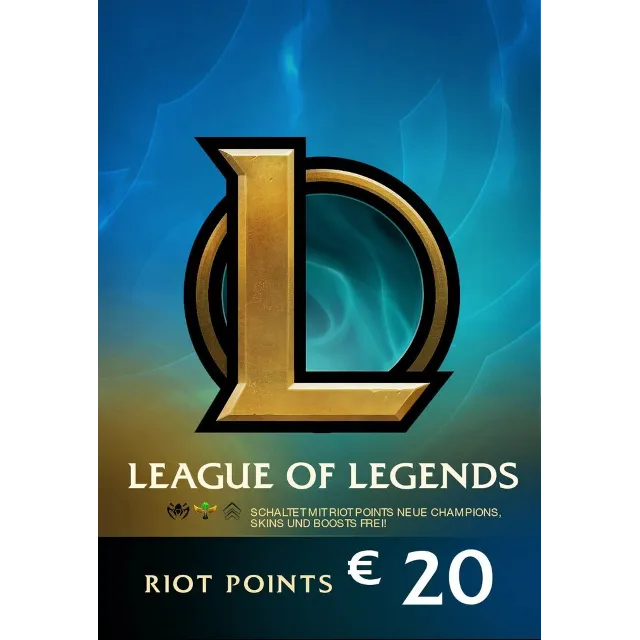 🟥 LOL 2540RP / ВАЛОРАНТ 1950 VP EUW/EUNE 20 € EUR RIOT