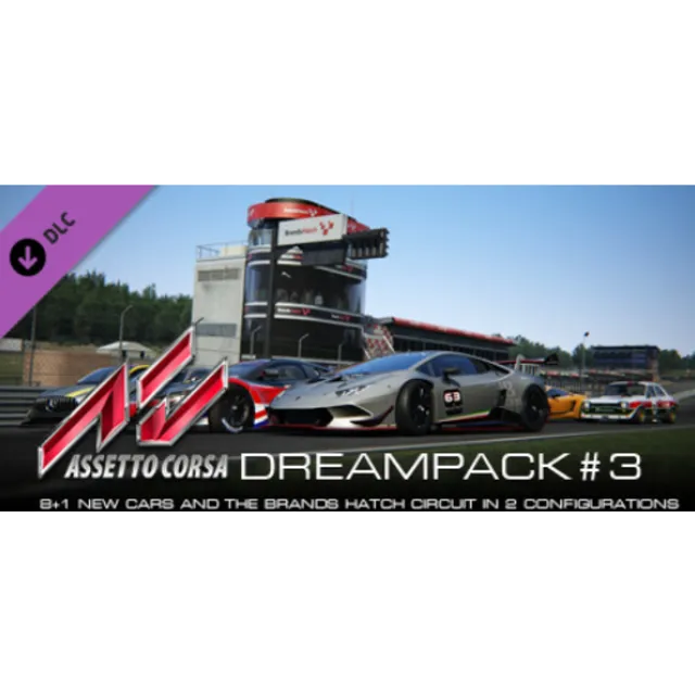 Assetto Corsa - Dream Pack 3 STEAM KEY REGION FREE
