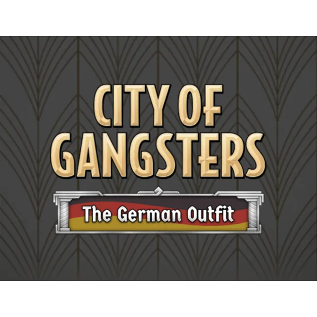 City of Gangsters The German Outfit DLC (steam)
