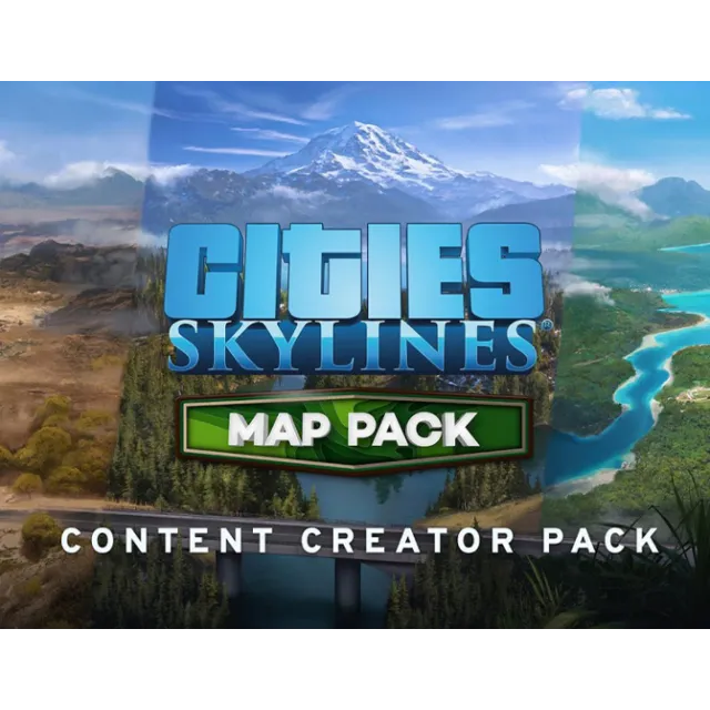 Cities Skylines Content Creator Pack Map Pack DLC