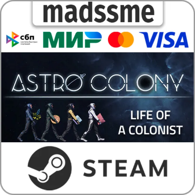 Astro Colony * RU/KZ/СНГ/TR/AR * STEAM 🚀 АВТОДОСТАВКА