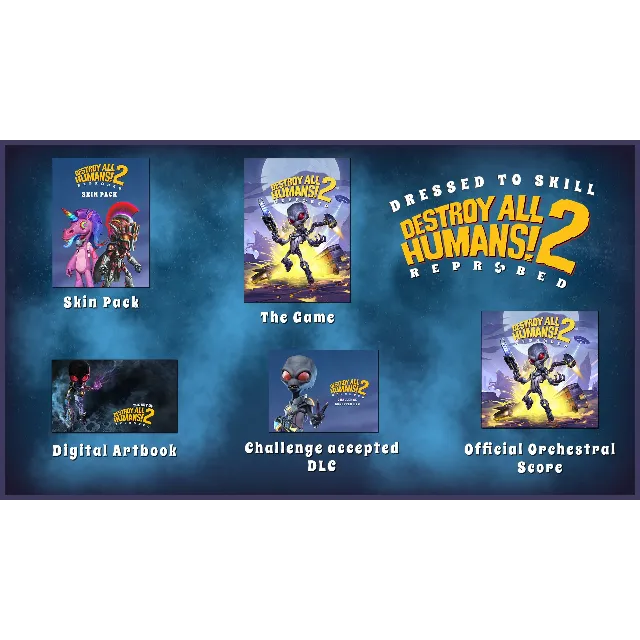 Destroy All Humans 2 Reprobed Dressed to Skill Ed