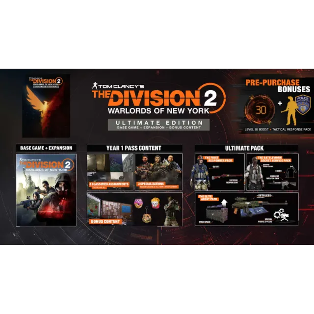 The Division 2 Warlords of New York Ultimate Edition + Battle for Brooklyn