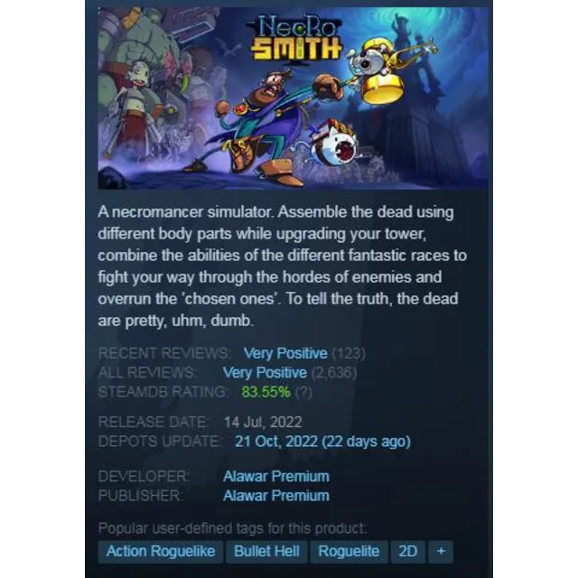 Necrosmith (Steam Key / Global)