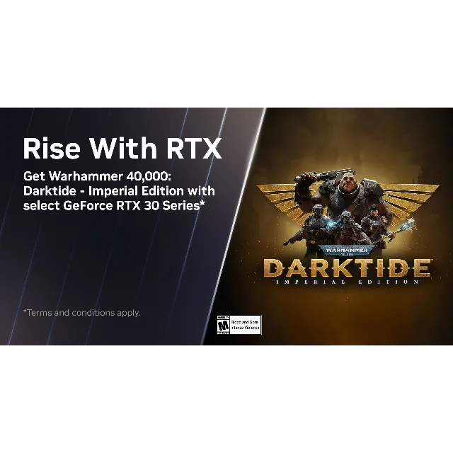 Warhammer 40,000 Darktide Imperial Nvidia Voucher