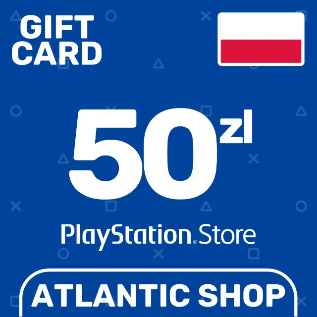 ⭐️Карта Пополнения PSN 50 Злотых (PLN) Польша