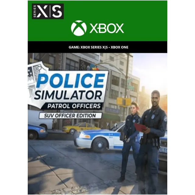 Police Simulator: Patrol Officers: Xbox One &amp; Series XS