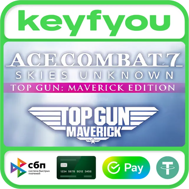 ACE COMBAT™7: SKIES UNKNOWN - TOP GUN: Maverick Edition / STEAM КЛЮЧ 🔥