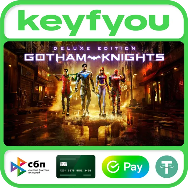 Gotham Knights: Deluxe Edition / STEAM КЛЮЧ (без РФ и РБ) 🔥