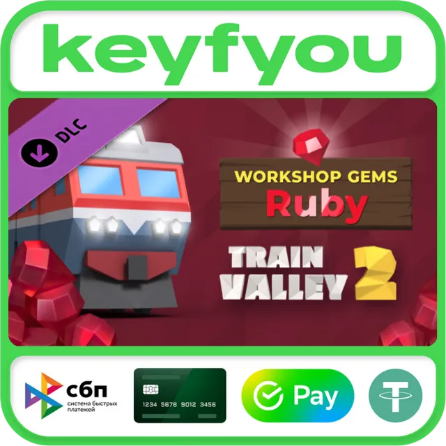 Train Valley 2: Workshop Gems - Ruby / STEAM DLC КЛЮЧ🔥