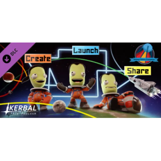 DLC Kerbal Space Program: Making History STEAM KEY ROW