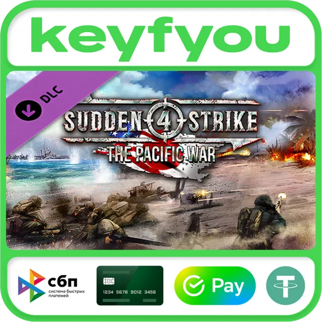Sudden Strike 4 - The Pacific War / STEAM DLC КЛЮЧ 🔥