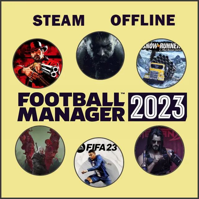 Football Manager 2023❤️Сборник 42 игр🌎Global