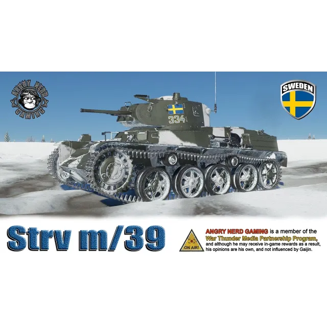 🟥 War Thunder промокод танк STRV M 39 EXCLUSIVE SKIN