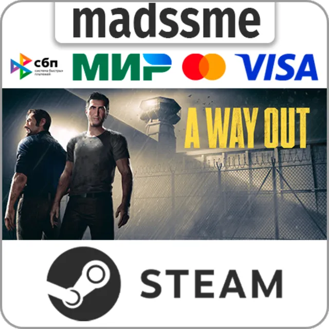 A Way Out * RU/KZ/СНГ/TR/AR * STEAM 🚀 АВТОДОСТАВКА