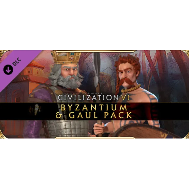 Sid Meier's: Civilization VI - Byzantium &amp; Gaul Pack STEAM КЛЮЧ