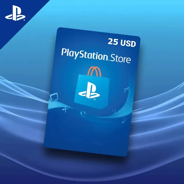 Карта пополнения Playstation Store (США) - 25$