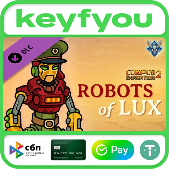 Curious Expedition 2 - Robots of Lux / STEAM DLC КЛЮЧ🔥