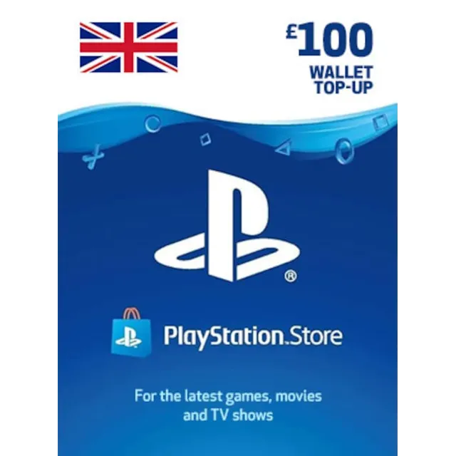 🎁 PSN UK карта пополнения на 100 GBP (UK) 🔥