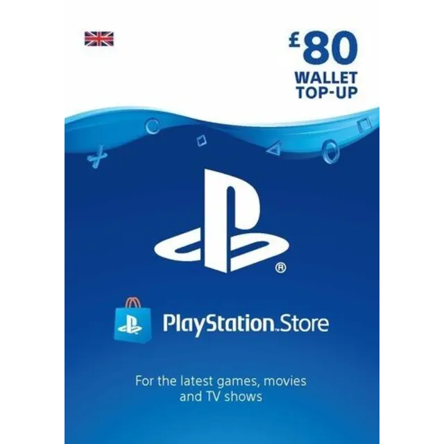 🎁 PSN UK карта пополнения на 80 GBP (UK) 🔥