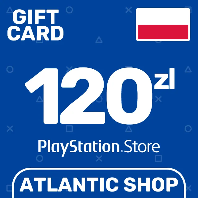 ⭐️Карта Пополнения PSN 120 Злотых (PLN) Польша