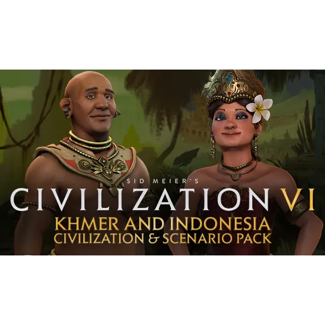 Civilization VI: Khmer and Indonesia Civilization ROW