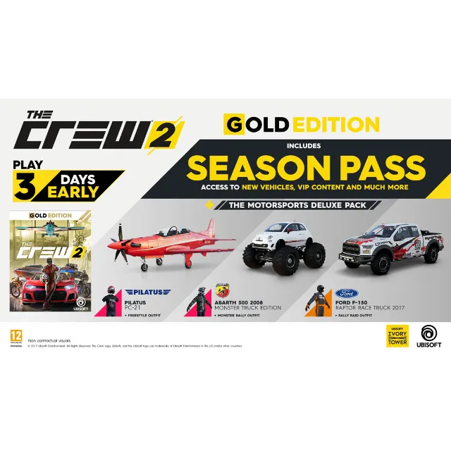 The Crew 2 Gold Edition UBISOFT KEY