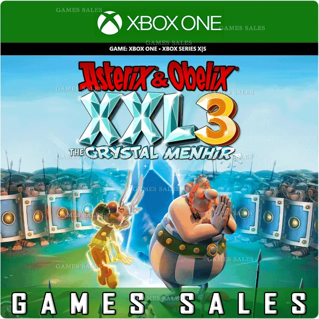 ✅ASTERIX &amp; OBELIX XXL3:THE CRYSTAL MENHIR✅XBOX/PC🔑