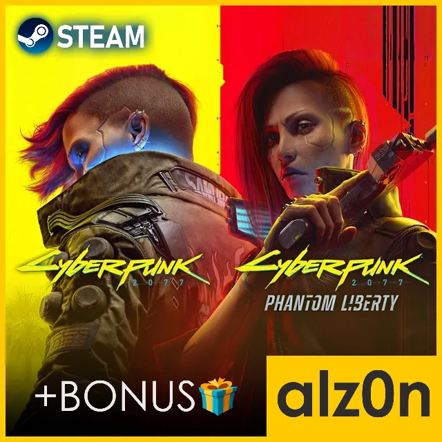 ・Cyberpunk 2077 + Phantom Liberty + ПОДАРОК・STEAM