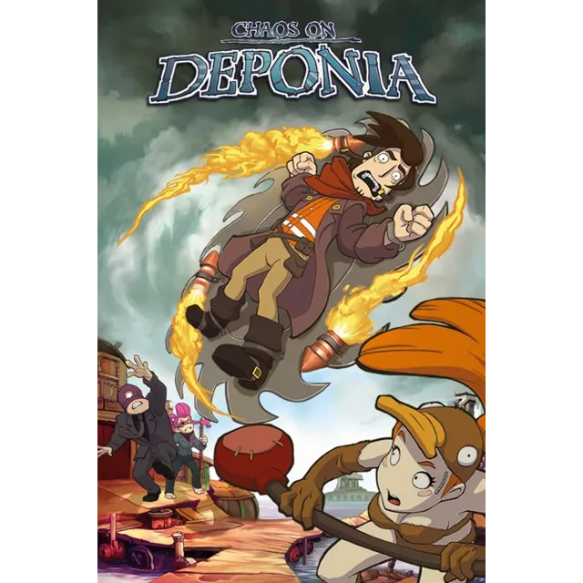 ✅ Chaos on Deponia Xbox One &amp; Xbox Series X|S активация