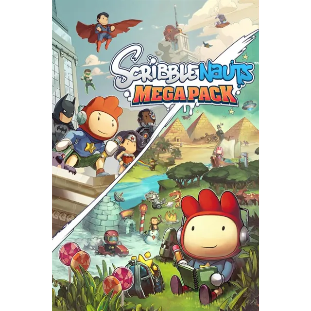 ✅ Scribblenauts Mega Pack Xbox One|X|S активация