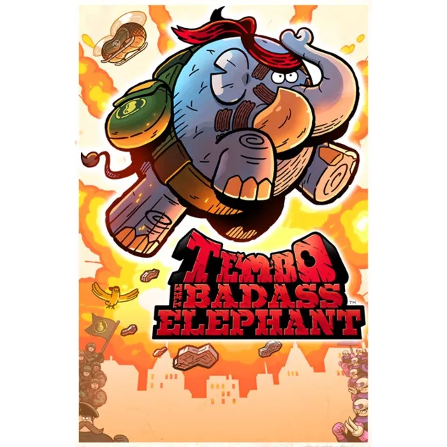 ✅ TEMBO THE BADASS ELEPHANT Xbox One|X|S активация