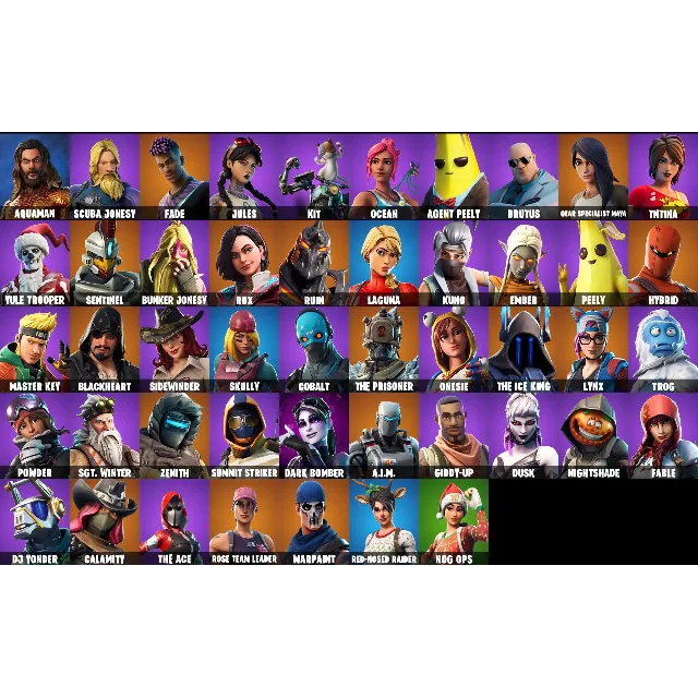 FORTNITE 🎮47+ ОБЛИЦОВ АКК |OG STW YULE TROOPER| +ПОЧТА