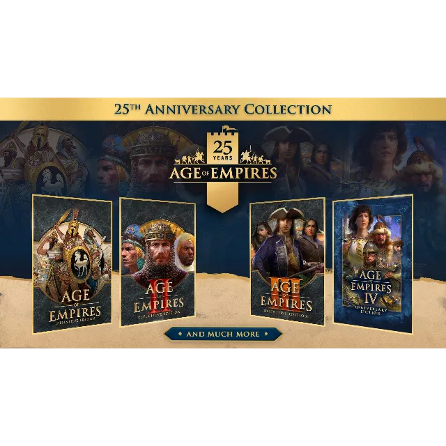 ⭐️ Age of Empires + II + III Definitive Edition [Steam]