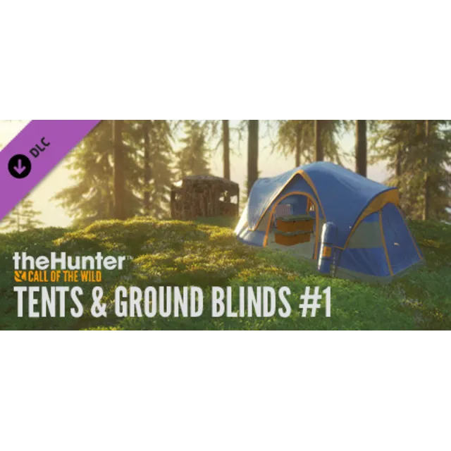theHunter Call of the Wild - Tents &amp; Ground Blinds (DLC) STEAM КЛЮЧ