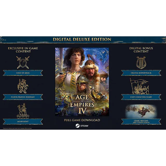 Age of Empires IV Deluxe Edition Steam KEY REGION FREE