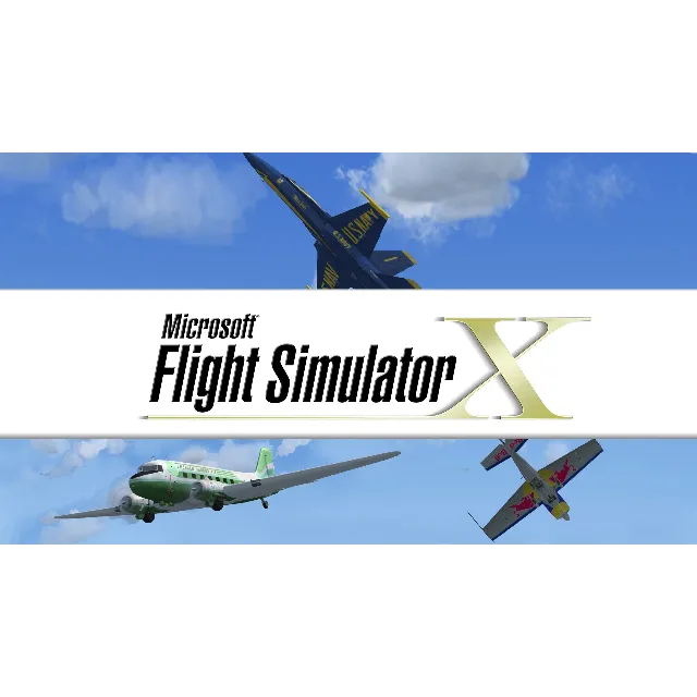 ⭐️ Microsoft Flight Simulator X: Steam Edition +4 Games