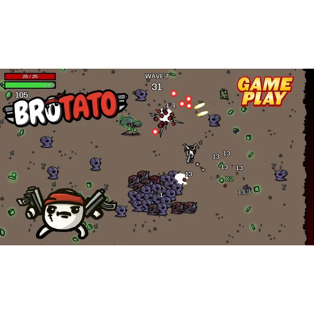 ⭐️ Brotato +14 Games [Steam/Global] [Cashback]
