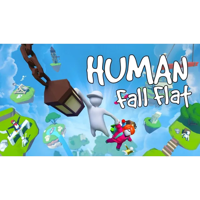 ⭐️ Human: Fall Flat +15 Games [Steam/Global] [Cashback]