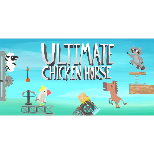 ⭐️ Ultimate Chicken Horse +12 Games [Steam/Global]