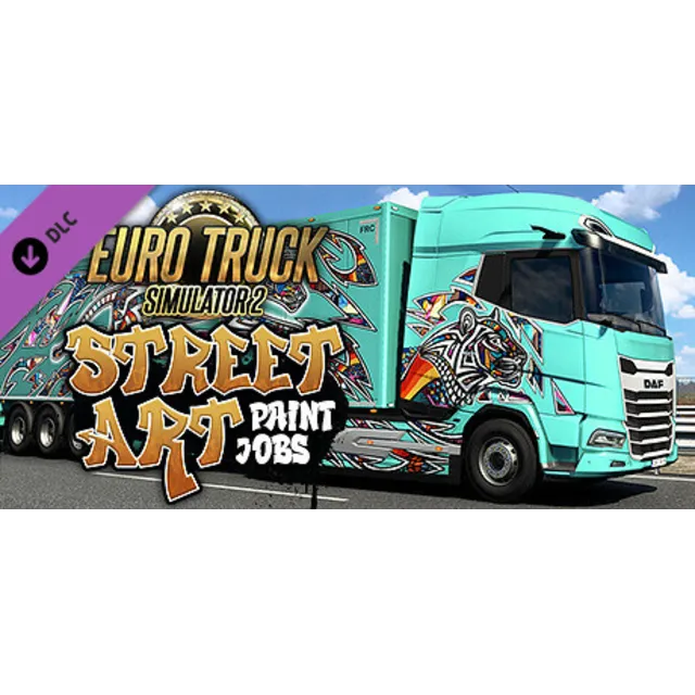 Euro Truck Simulator 2 - Street Art Paint Jobs Pack (Steam Gift RU)