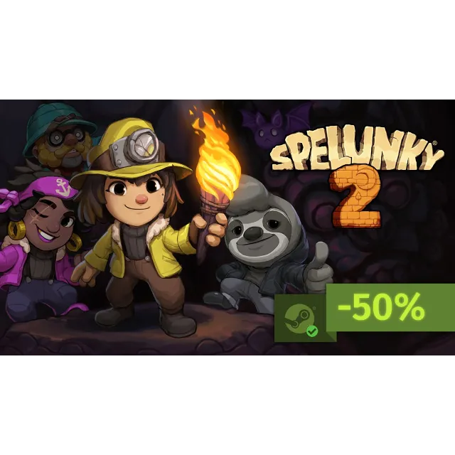 ⭐️ Spelunky 2 +55 Games [Steam/Global] [Cashback]