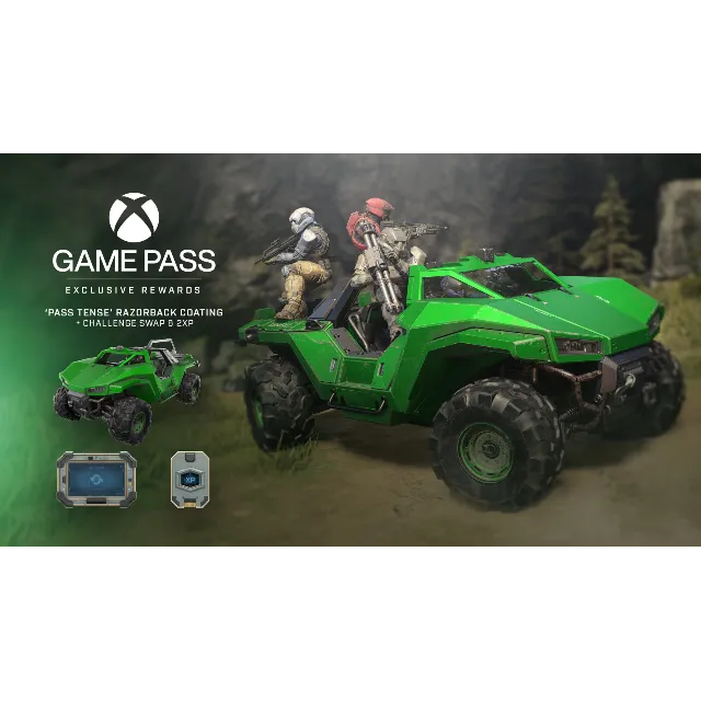 🔑 Halo Infinite Pass Tense Razorback Razerback Bundle