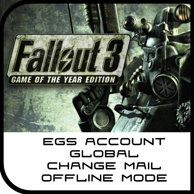 🔥Fallout 3: GOTY🔥Родная почта✔️EGS